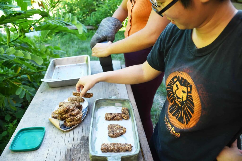 健康能量餅乾也出爐 準備要去告白，有多開心